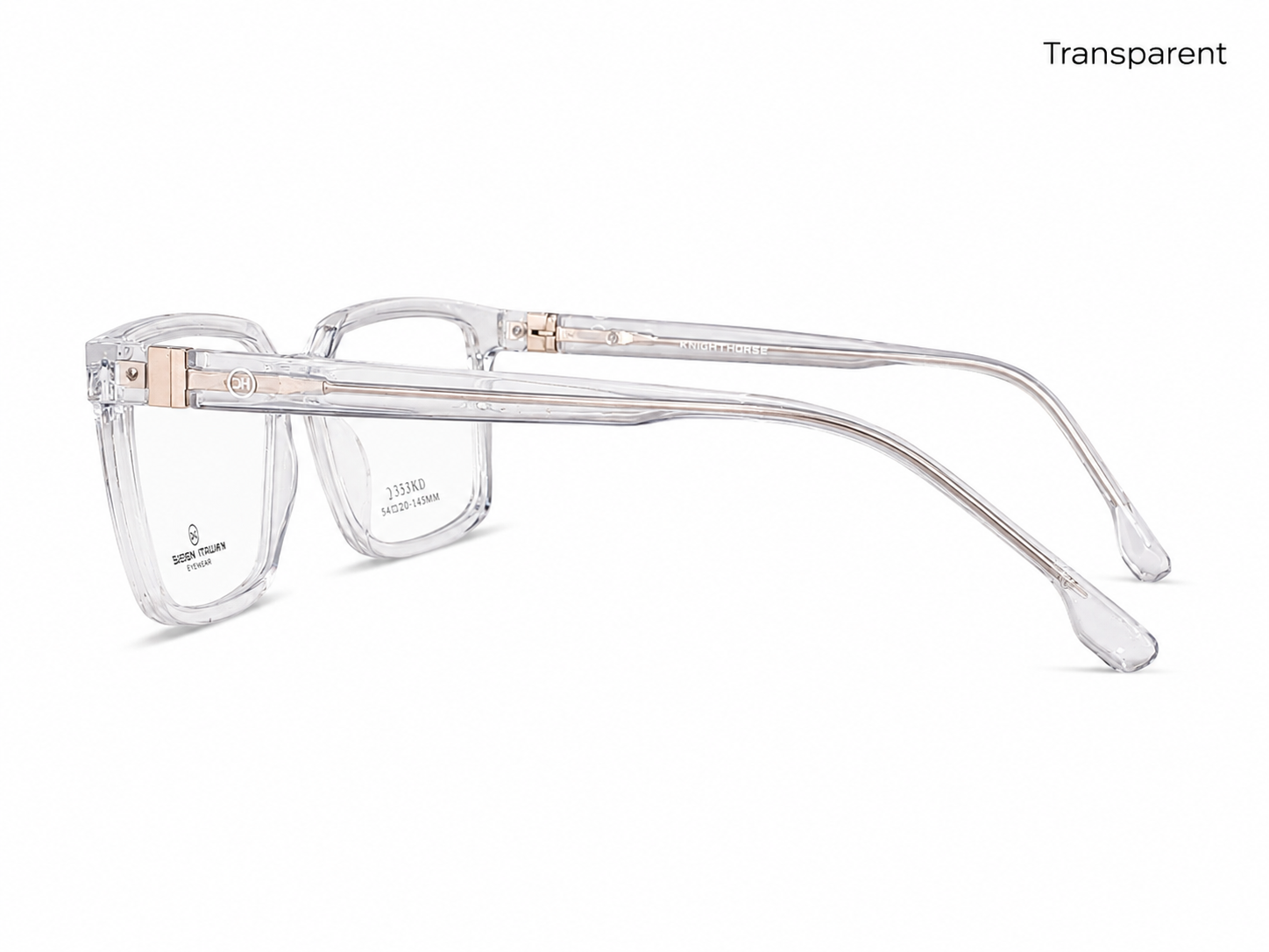 Knight Horse DARE 2C Premium Square Eyeglasses Frame – Stylish Unisex Optical Frame