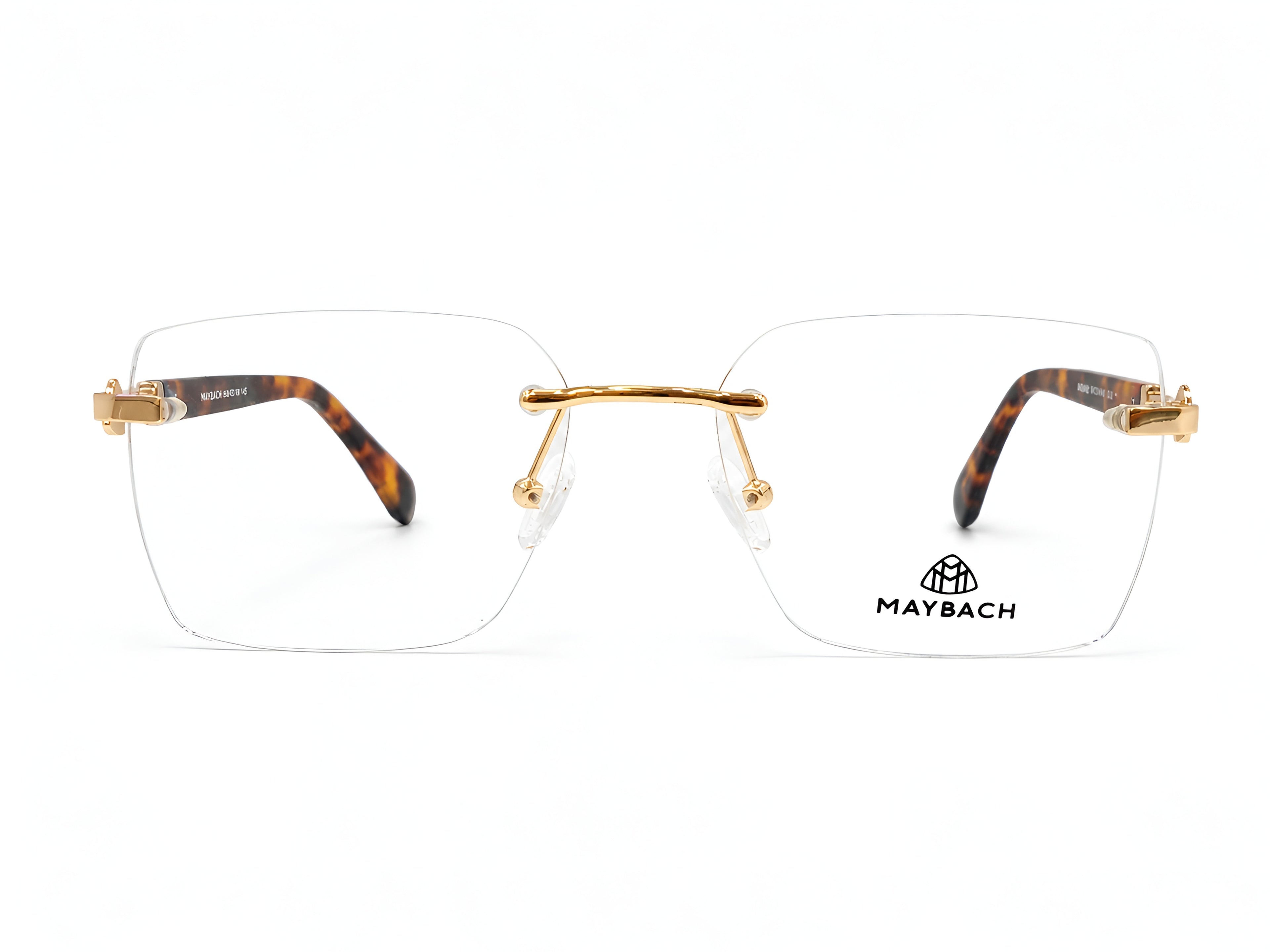Maybach Rimless Gold Eyeglasses – Premium Luxury Frame