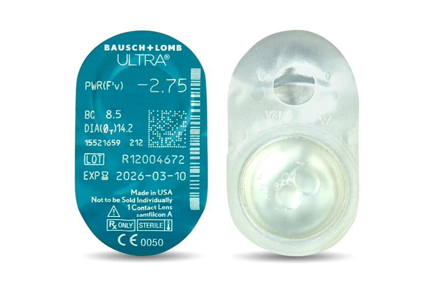 Bausch + Lomb ULTRA Contact Lenses | Monthly Silicone Hydrogel Lenses