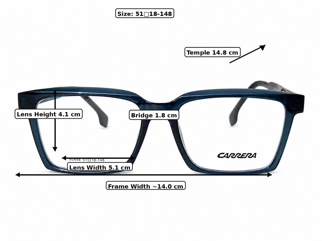 Urban Edge Rectangular Eyeglasses