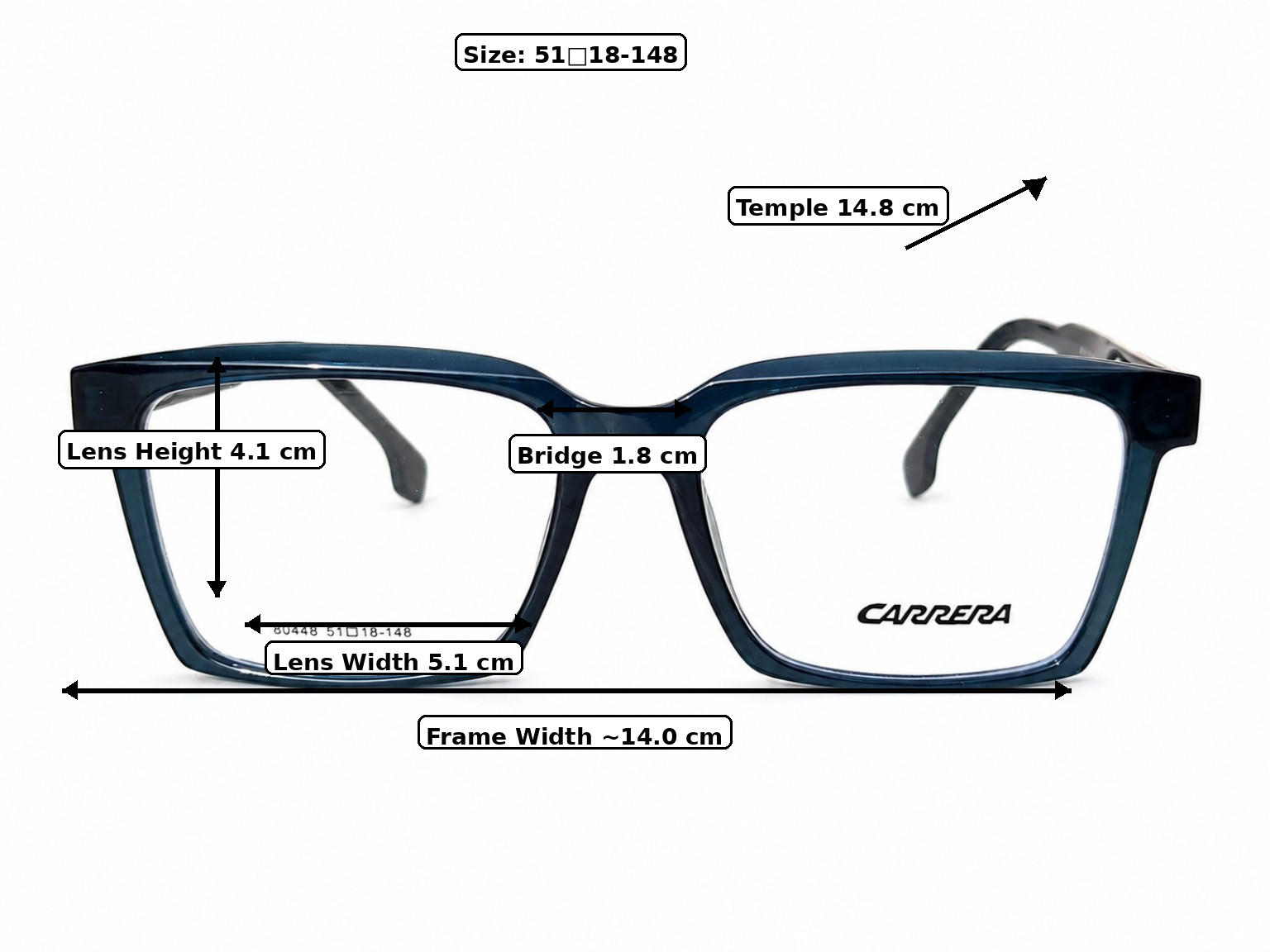 Urban Edge Rectangular Eyeglasses