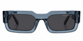 Bold Geometric Rectangular Sunglasses – Unisex