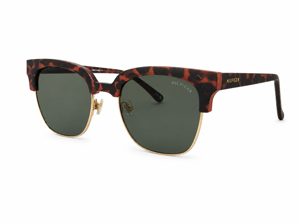 Clubmaster Square Sunglasses – Matte Tortoise For Unisex