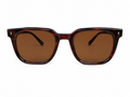 Classic Square Brown Tortoise Sunglasses