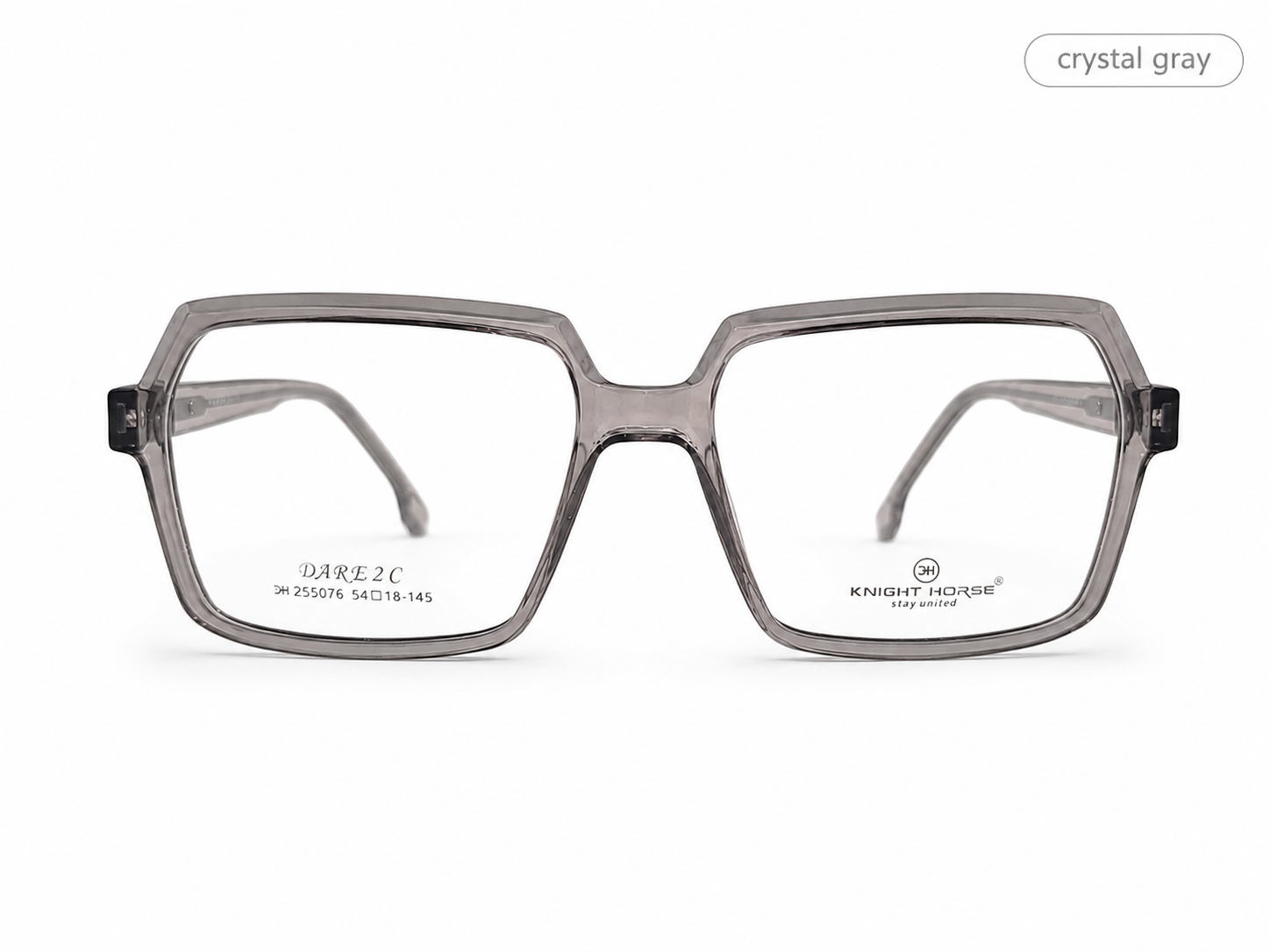 Premium Geometric Square Eyeglass Frame – Lightweight Plastic Optical Glasses for Men & Women