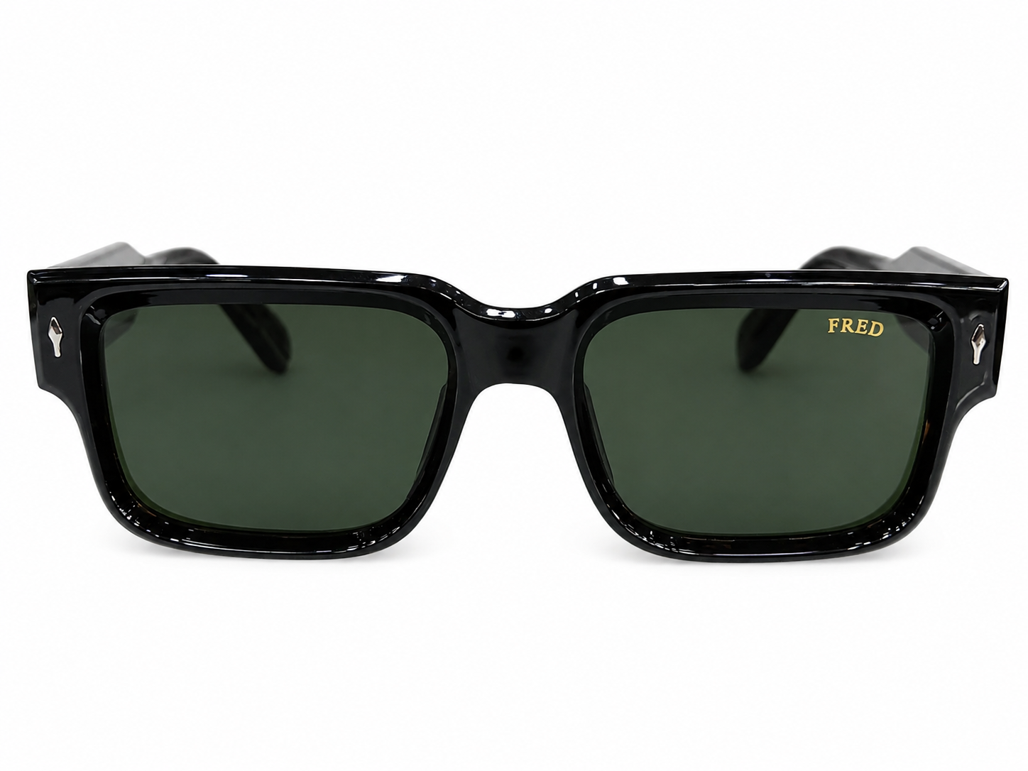 FRED Unisex Oversized Rectangular Sunglasses