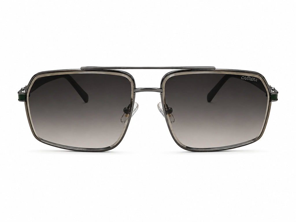 Square Double Bridge Gradient Sunglasse