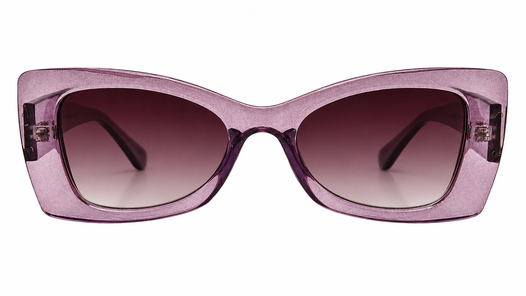 Women’s Mauve Purple Butterfly Fashion Sunglasses