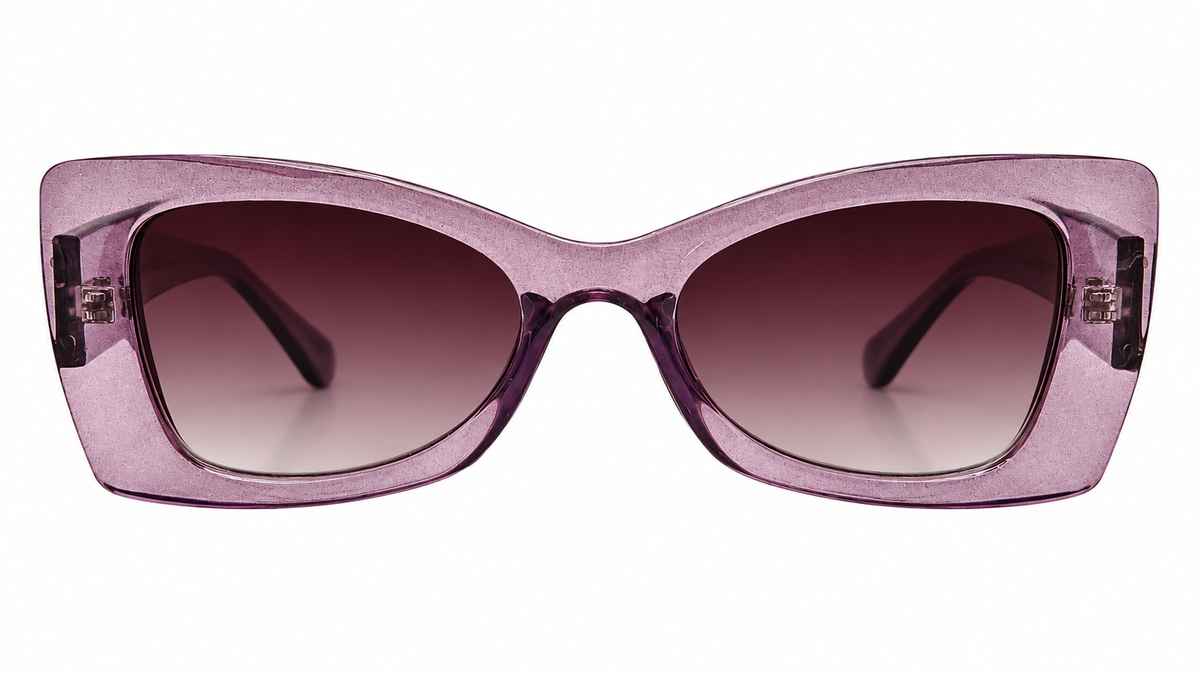 Women’s Mauve Purple Butterfly Fashion Sunglasses