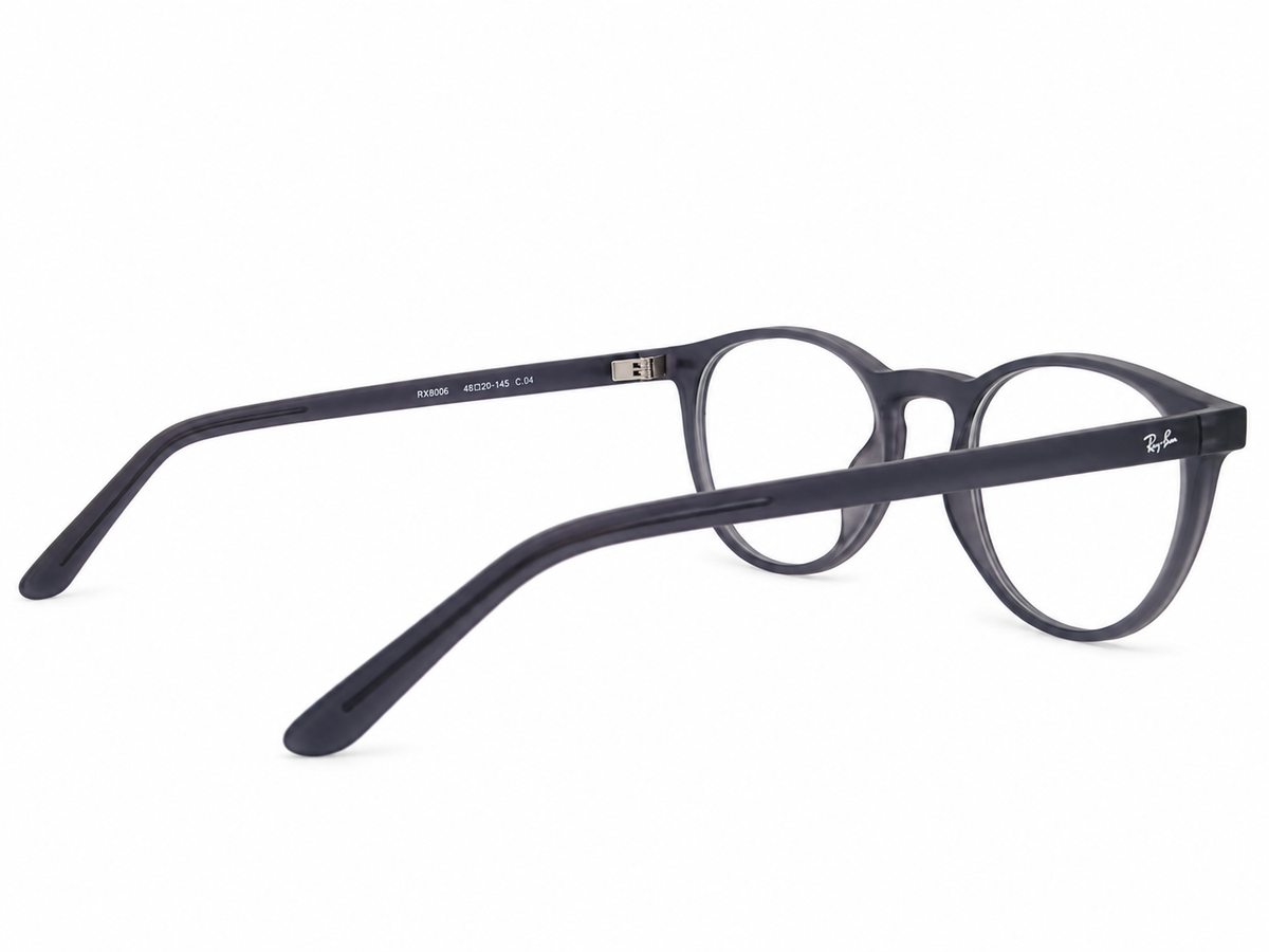 RB8086 Polarized Magnetic Clip-On Eyeglasses – 2-in-1 Optical & Sunglasses Frame
