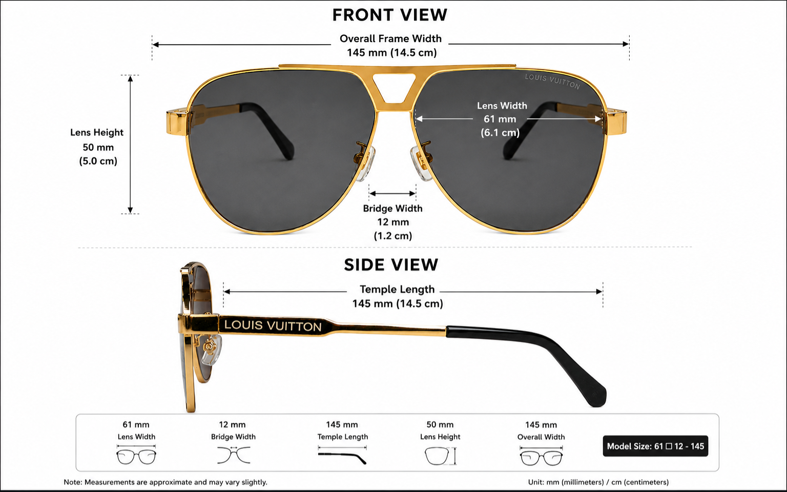 Modern Double Bridge Aviator Sunglasses – Unisex