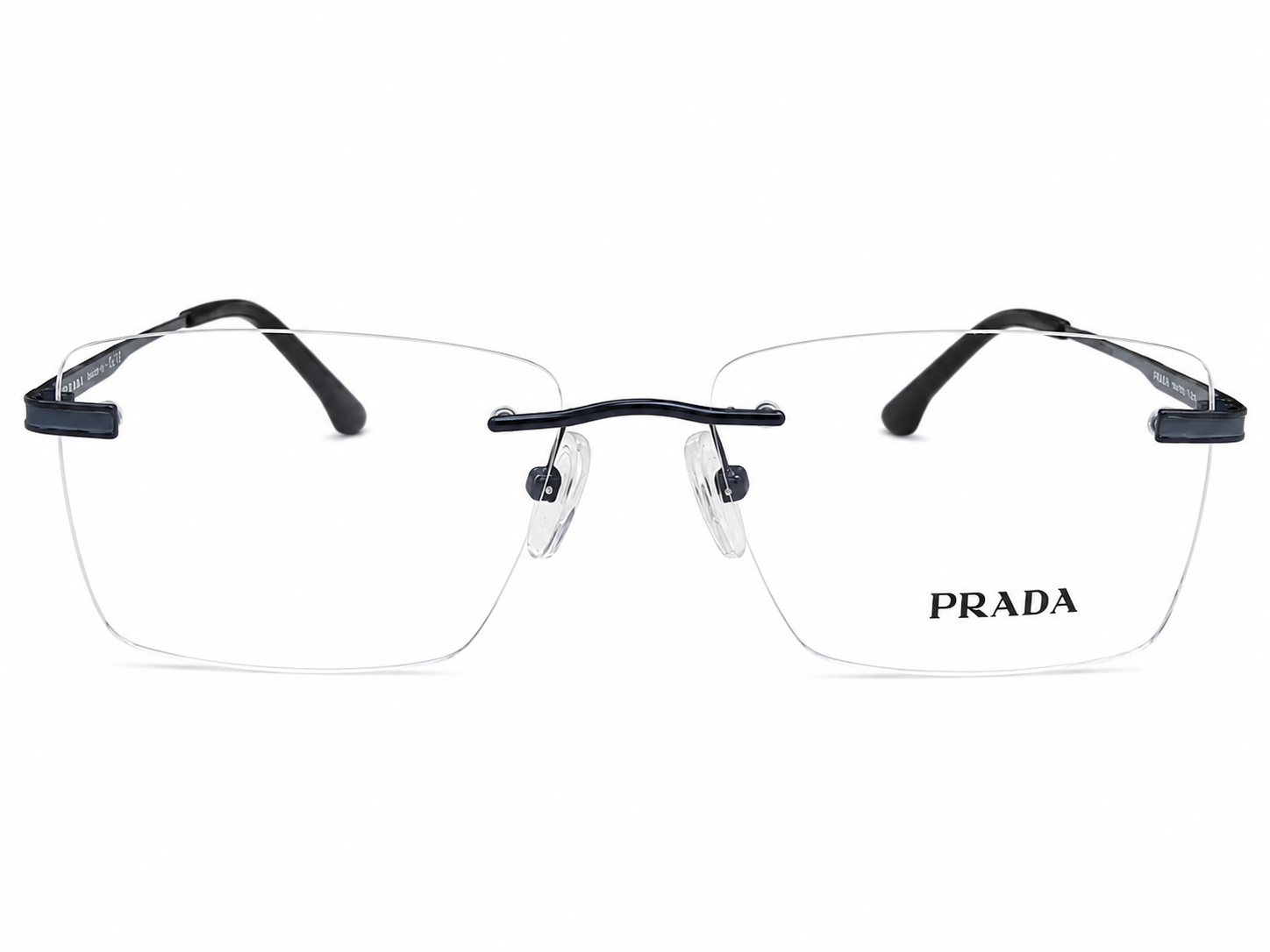 Rimless Square Eyeglasses Frame for Men & Women
