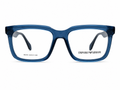 Premium Square Eyeglasses – Transparent Smoke Grey Frame | 53-17-149