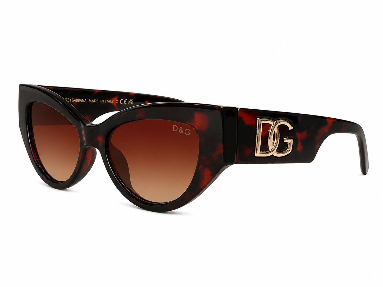 Midnight Havana™ Cat-Eye Sunglasses for Women | Luxury Tortoise Brown Frame