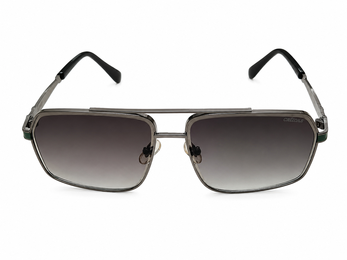 Square Double Bridge Gradient Sunglasse