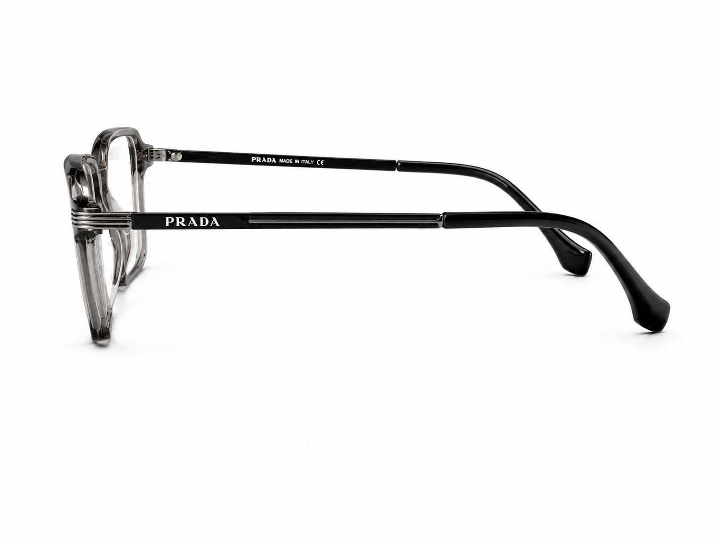 Luxury Square Eyeglasses - Metallic Sides