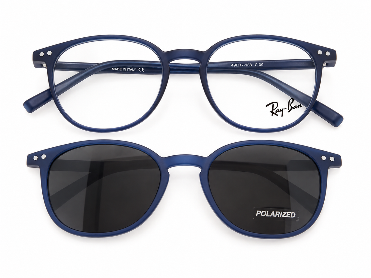 Urban Panto Attachment Glasses – Premium Round Frame | 4 Colors