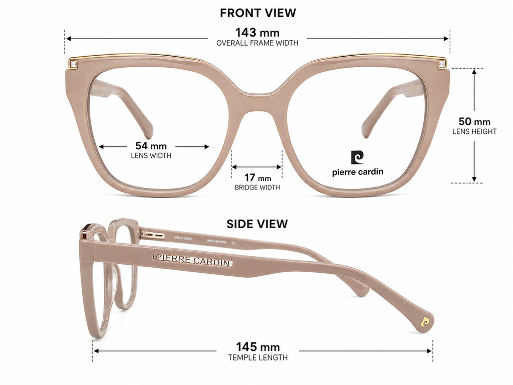 Elegant Cat-Eye Optical Frame For Women