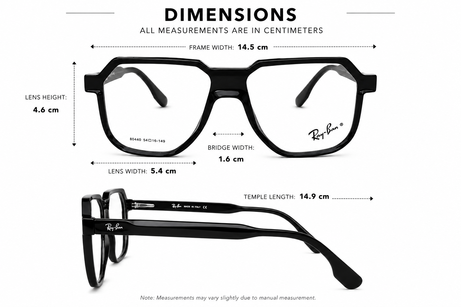 Geometric Square Eyeglasses Frame