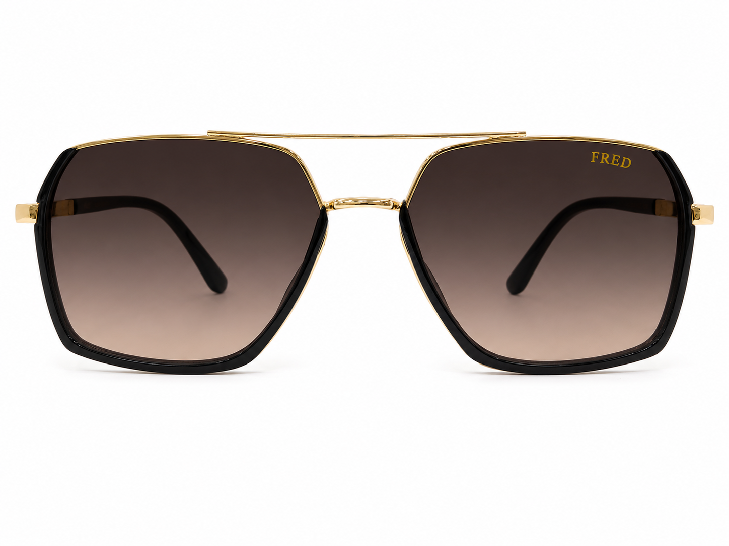 Luxury Square Gradient Sunglasses - Unisex