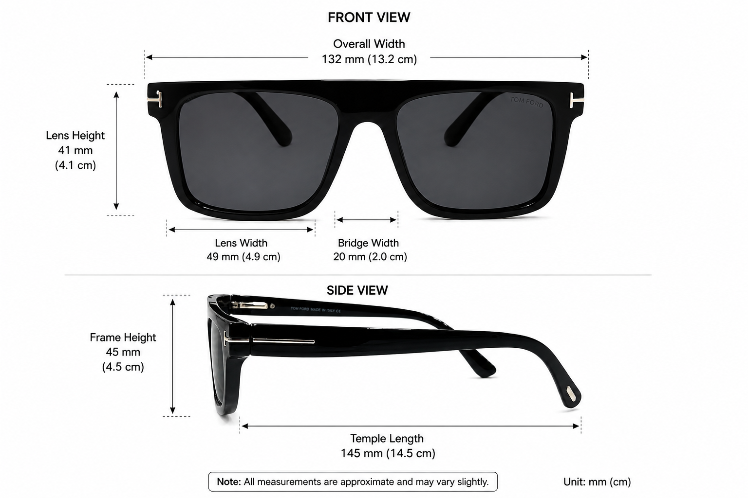 Luxury Square Sunglasses
