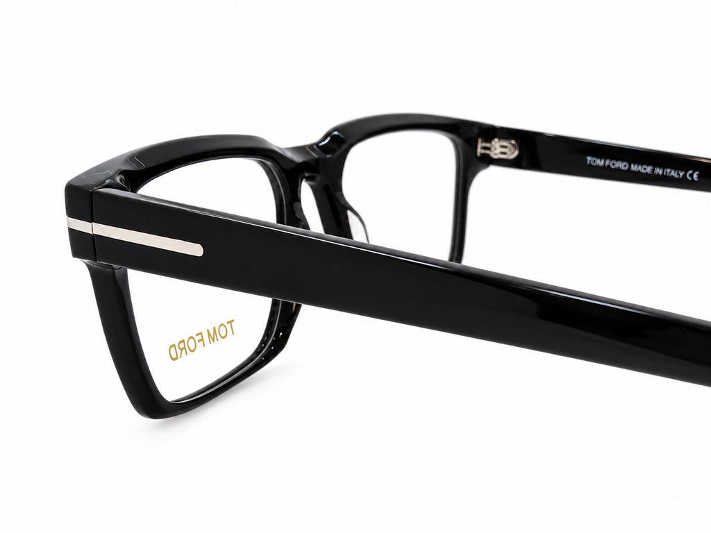 Luxury Black Rectangular Eyeglasses – Premium Optical Frame