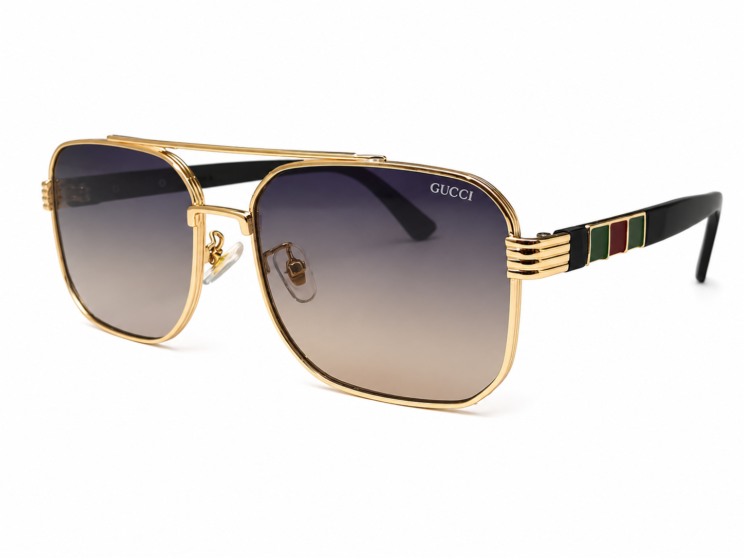 Luxury Aviator Square Sunglasses – Unisex