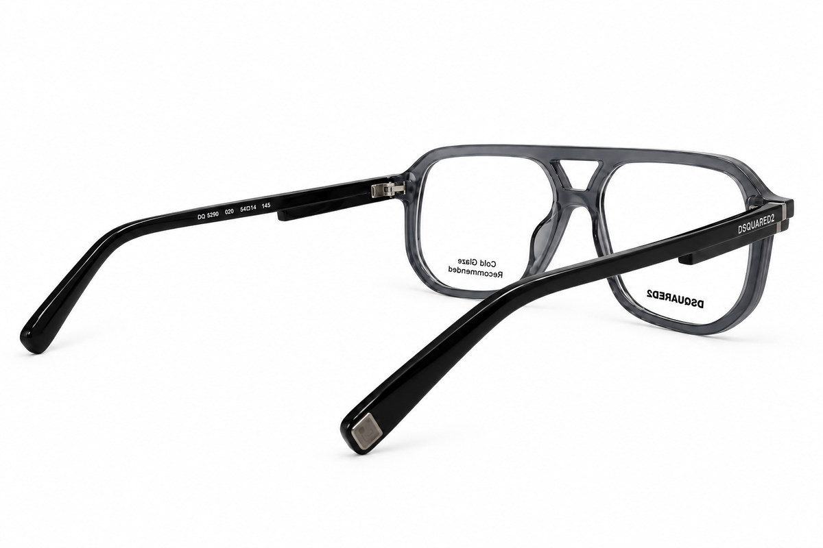 DSQUARED2 DQ5250 020 – Geometric Square Aviator Eyewear