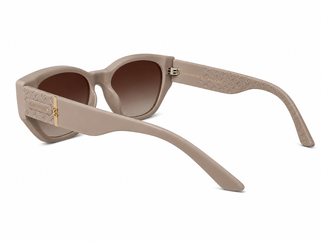 Women's Luxury Cat Eye Sunglasses – Black, Oat Beige & Nude Blush Pink