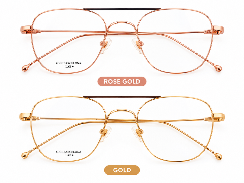 Manhattan 7502 – Ultra-Thin Titanium Eyeglasses | GIGI Barcelona LAB