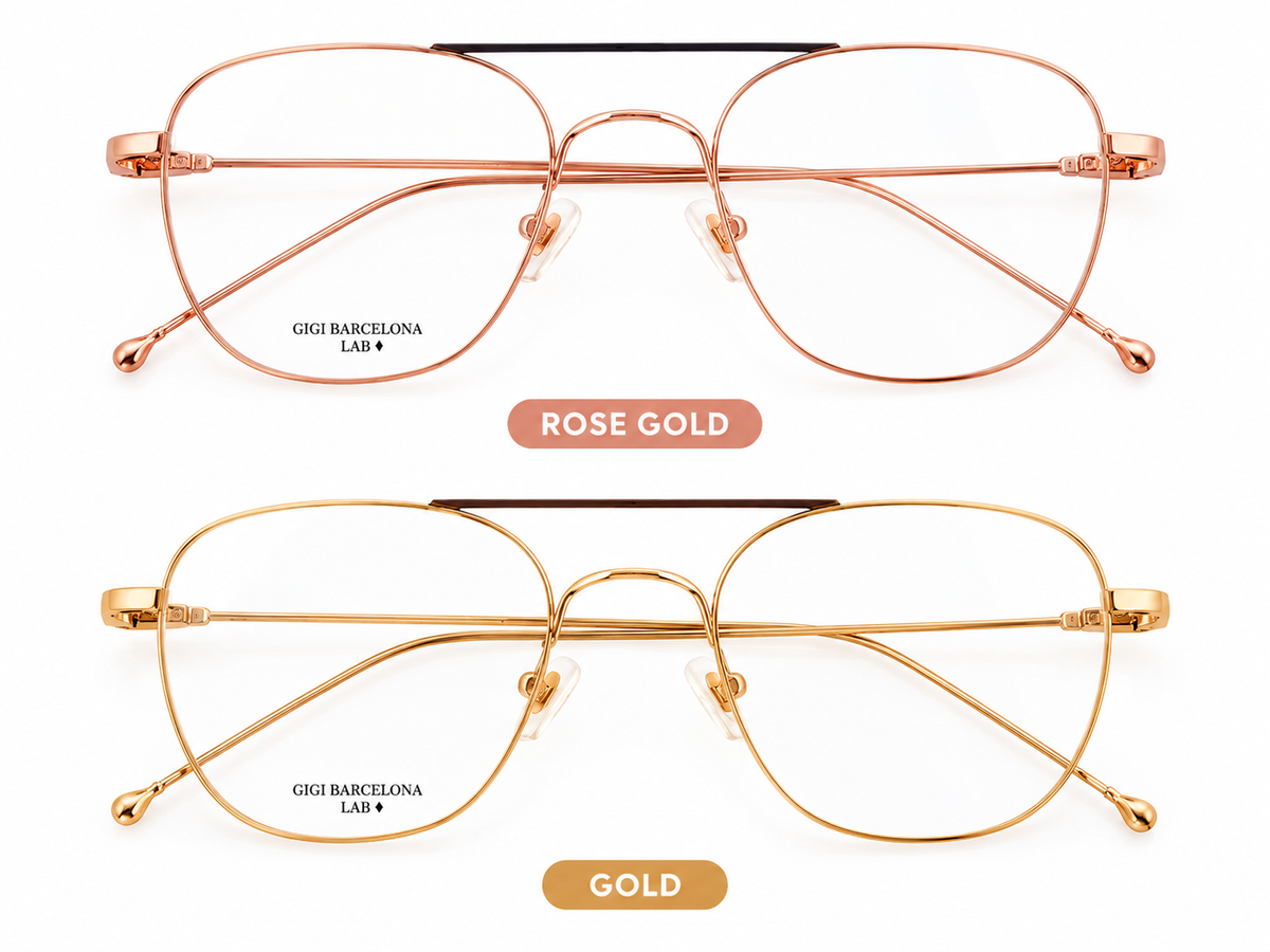 Manhattan 7502 – Ultra-Thin Titanium Eyeglasses | GIGI Barcelona LAB