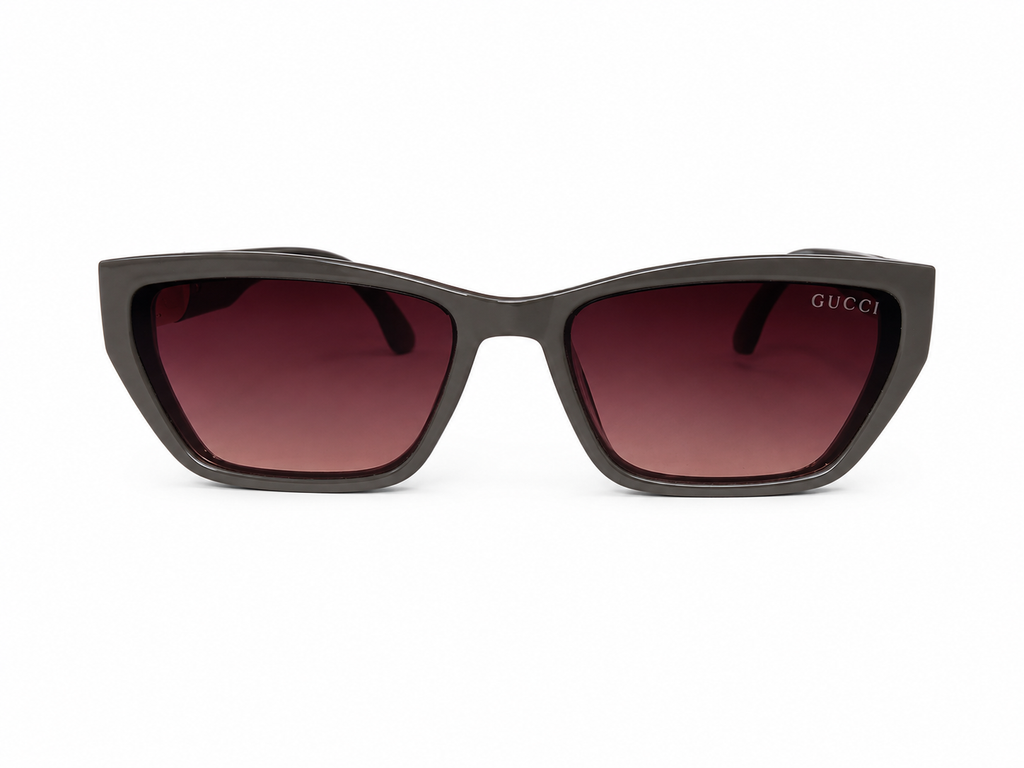 Olive Noir Luxe Cat-Eye Sunglasses