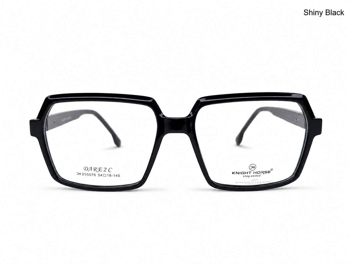 Premium Geometric Square Eyeglass Frame – Lightweight Plastic Optical Glasses for Men & Women