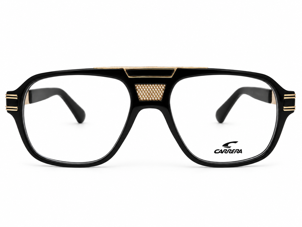The Statement – Bold Double Bridge Optical Frame
