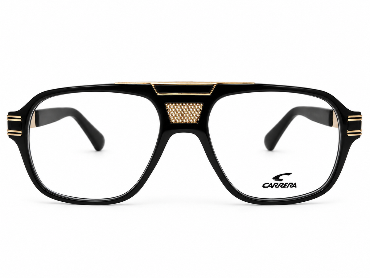 The Statement – Bold Double Bridge Optical Frame