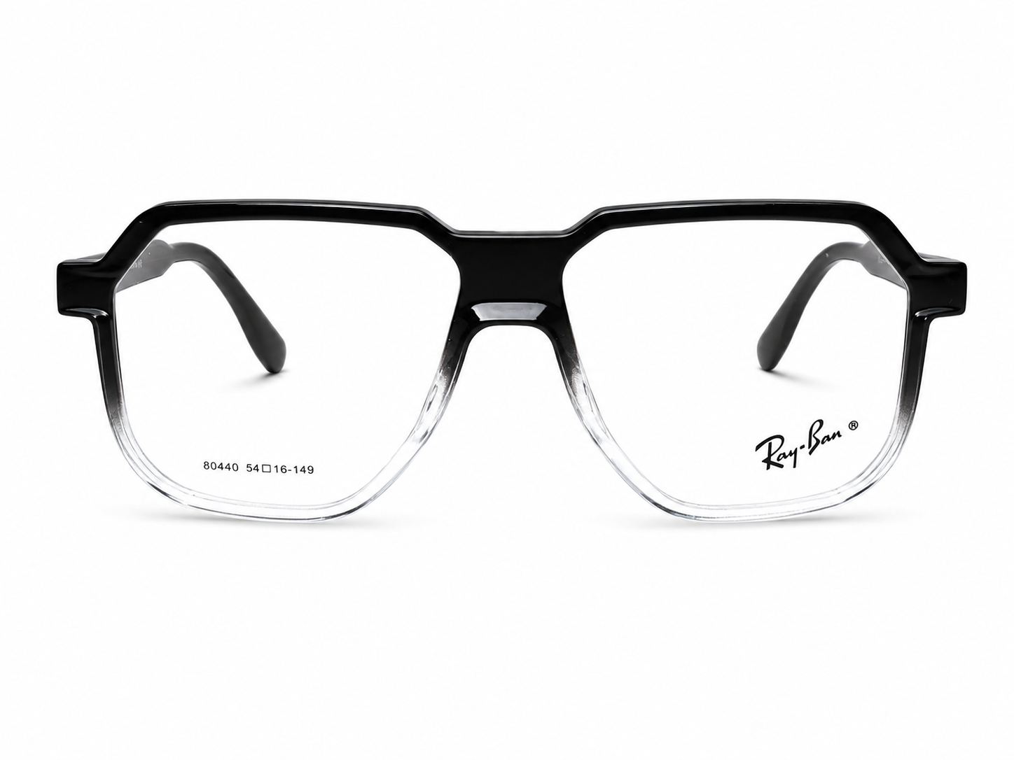 Geometric Square Eyeglasses Frame