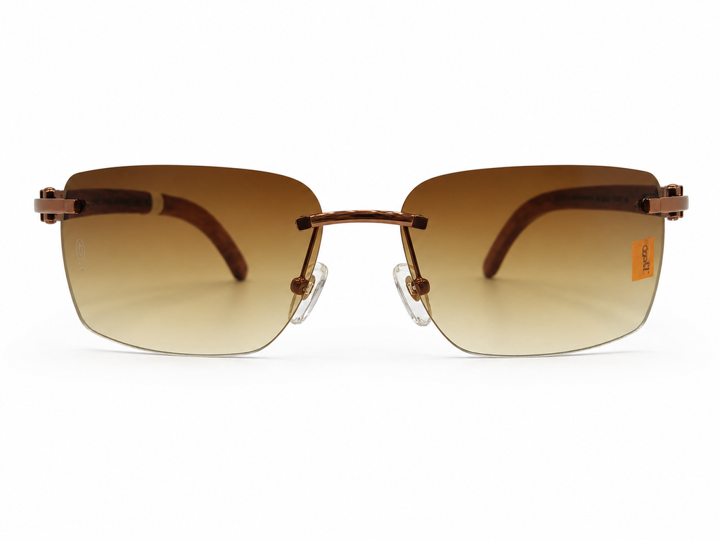 Premium Luxury Rimless Designer Sunglass