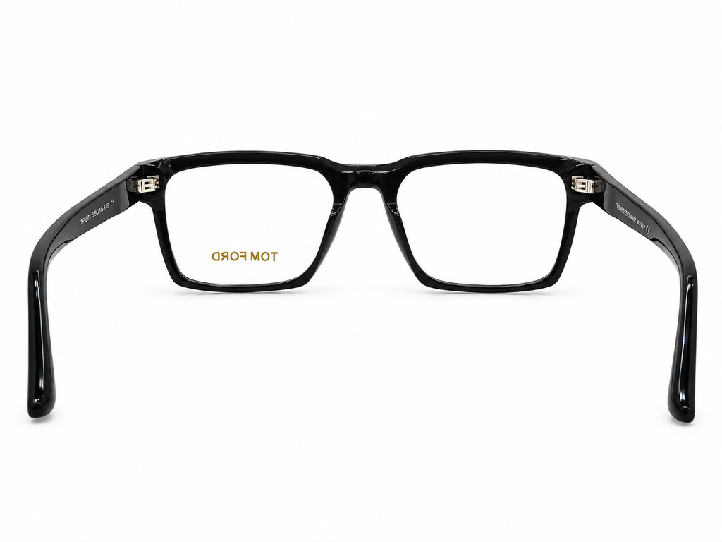 Luxury Black Rectangular Eyeglasses – Premium Optical Frame