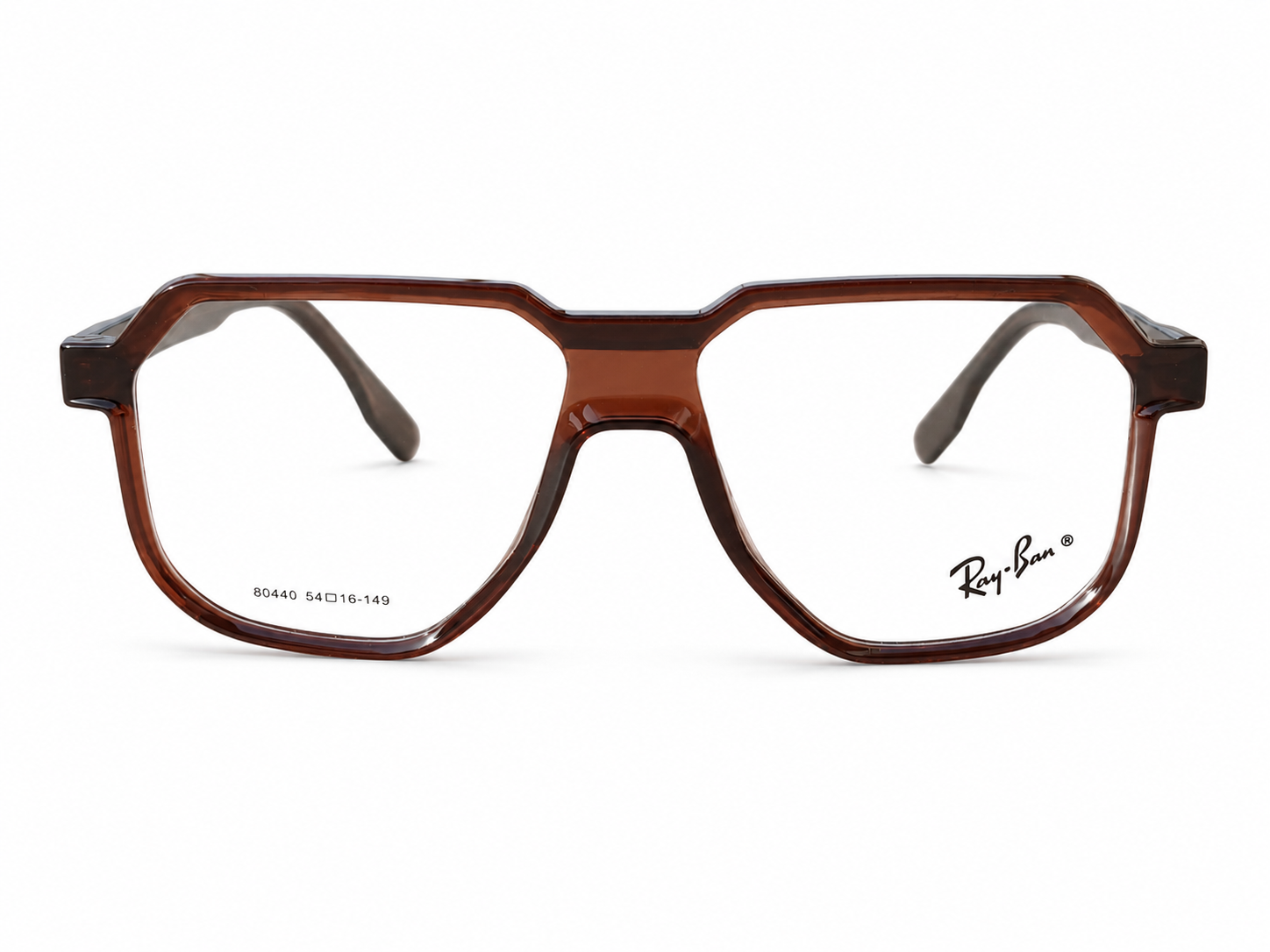Geometric Square Eyeglasses Frame