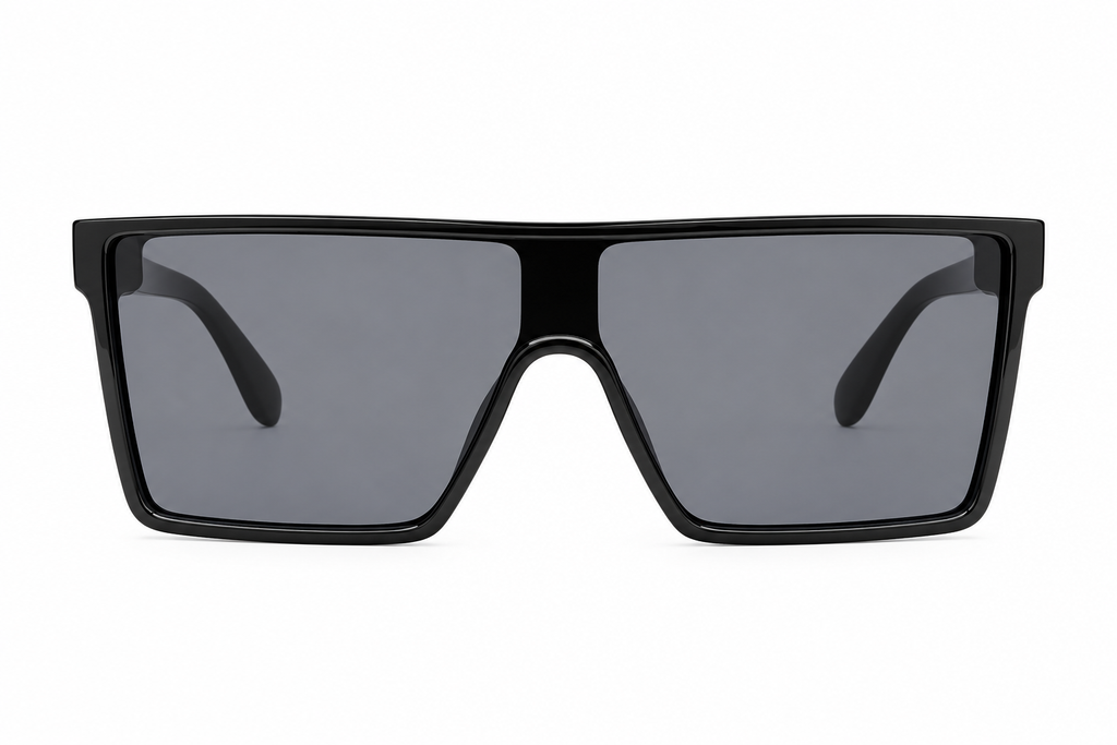 Statement Square One Piece Sunglasses