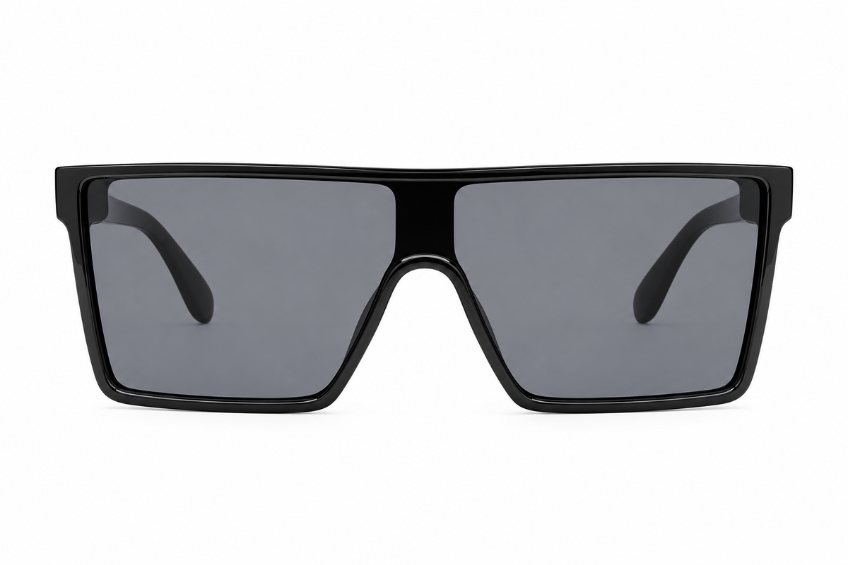 Statement Square One Piece Sunglasses
