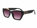 Olive Noir Luxe Cat-Eye Sunglasses