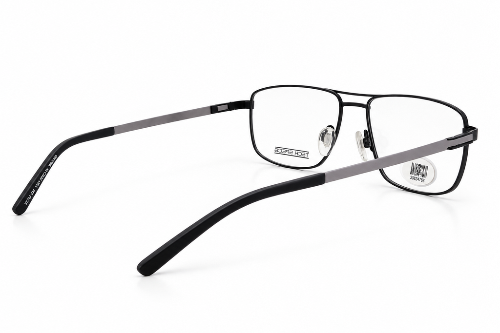 Tech Specs 04 30824768 Double Bridge Rectangular Eyeglasses