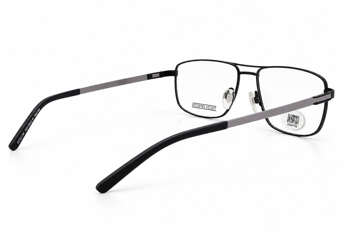 Tech Specs 04 30824768 Double Bridge Rectangular Eyeglasses