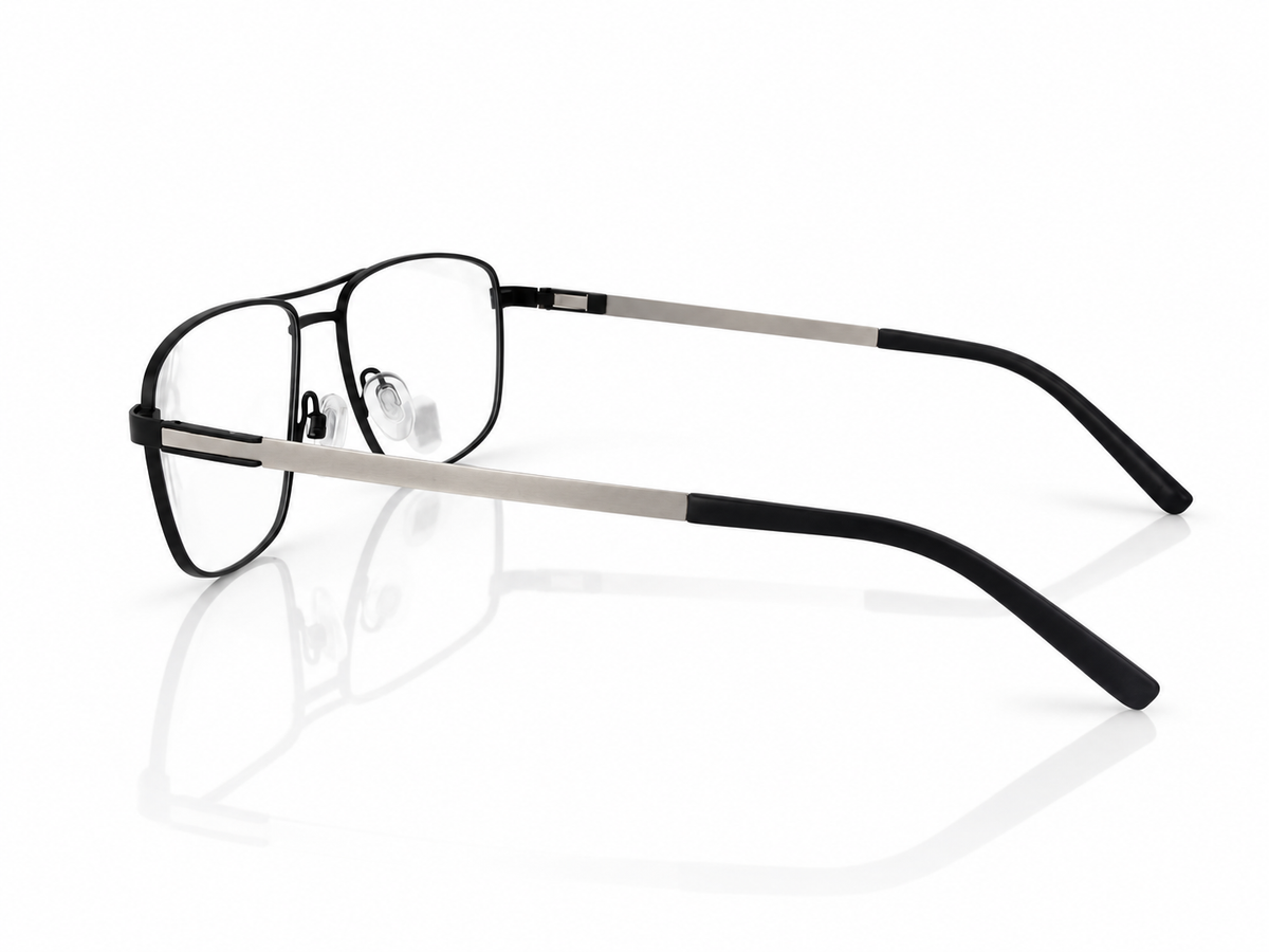 Tech Specs 04 30824768 Double Bridge Rectangular Eyeglasses