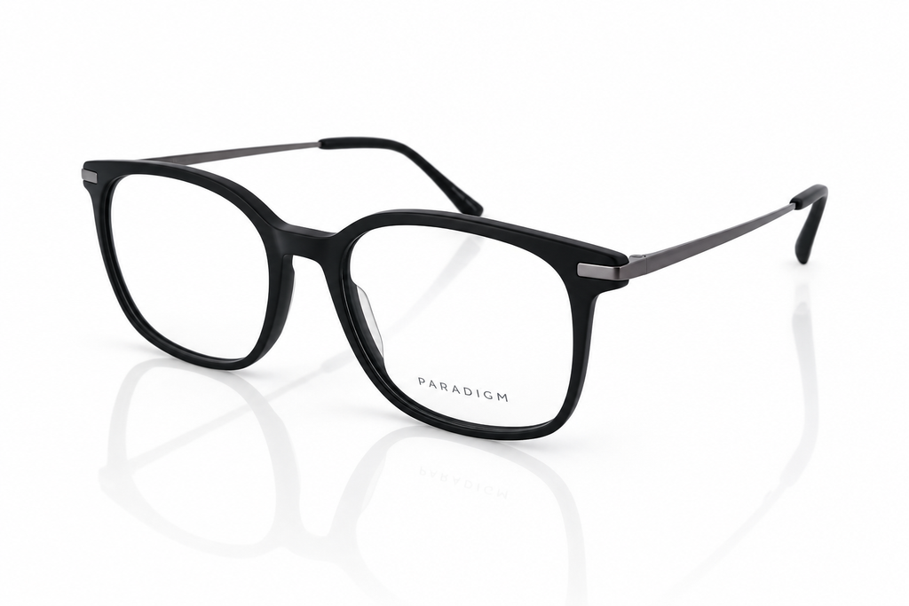 Paradigm 20-23 | Urban Edge Black Square Eyeglasses