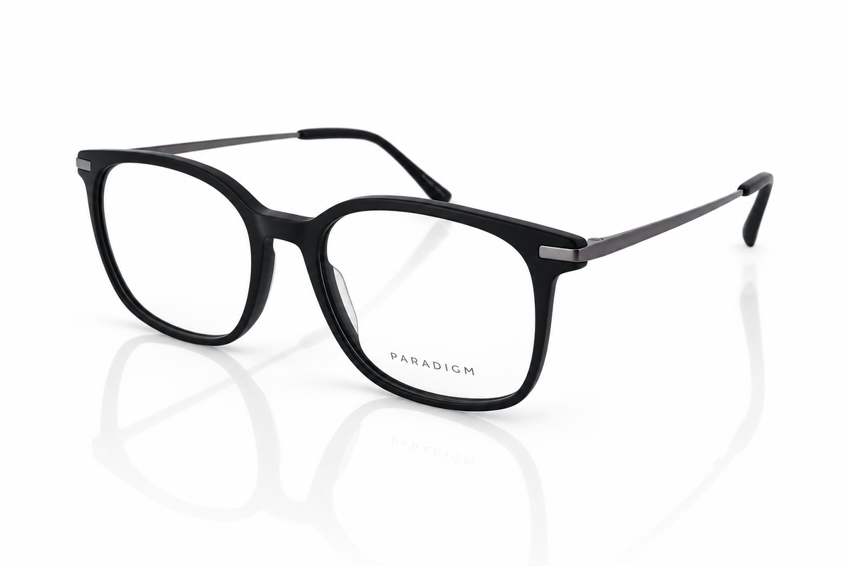 Paradigm 20-23 | Urban Edge Black Square Eyeglasses