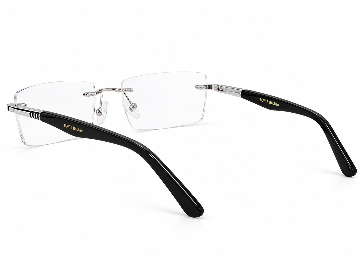 The Urban Edge – Designer Rimless Eyeglasses