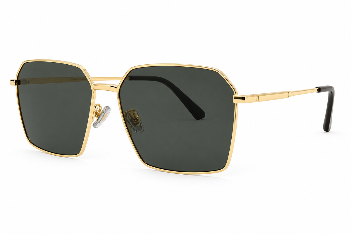 AUREN Geometric Square Sunglasses