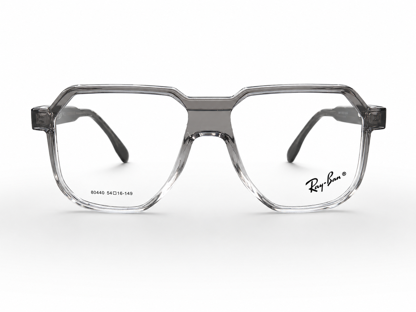 Geometric Square Eyeglasses Frame